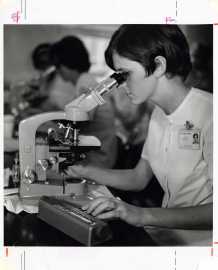 Laboratory Technician student, 1969