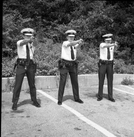 Law Enforcement students, date unknown
