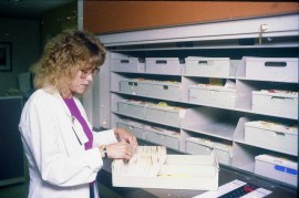 Medical Records student, date unknown
