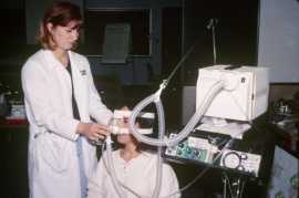 Respiratory Therapy students, date unknown