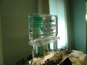 Midwest Culinary Institute ice sculpture - 2005