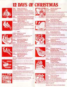 December 1976 Celebrate Christmas downtown brochure