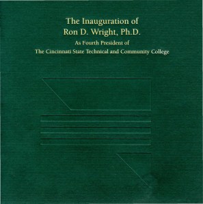 Inauguration of Ron D Wright 03-06-1998